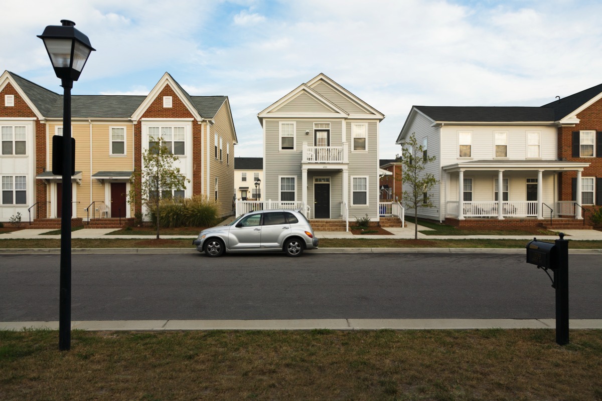 New home in neighborhood